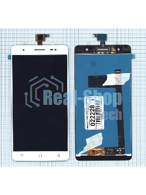 Дисплей для Micromax Q394 Canvas Juice 3+ белый