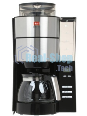 Кофеварка капельная Melitta Aromafresh 2 Grind & Brew черный, исп. кофе - зерновой, 1.25 л