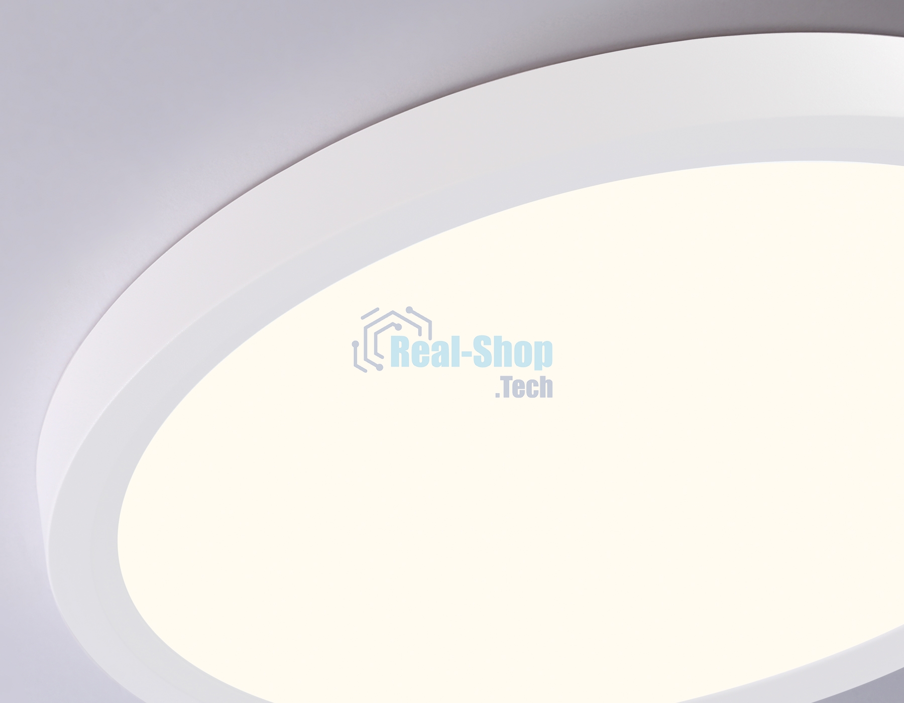 Светильник светодиодный ультратонкий Ambrella light FZ1903 WH белый IP54 20W 3000K-6500K CCT-переключатель D300*25 (Без ПДУ)