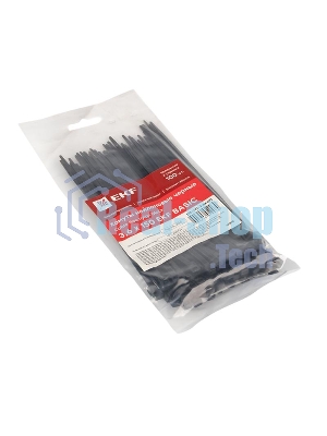 Хомут кабельный 3.6х150 нейл. черный (уп. 100 шт) EKF plc-cb-3.6x150