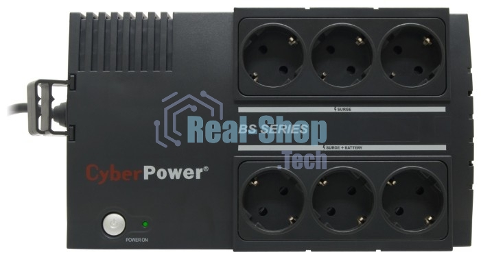 Источник бесперебойного питания CyberPower BS650E черный 650VA