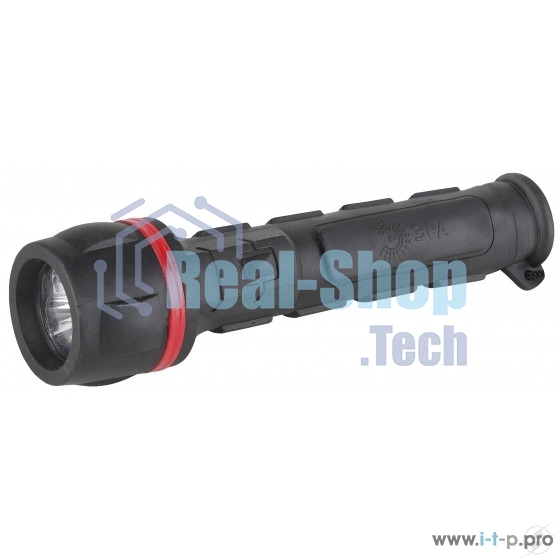 Фонарь ЭРА R2AA обрезиненный (3LED 2хAA)