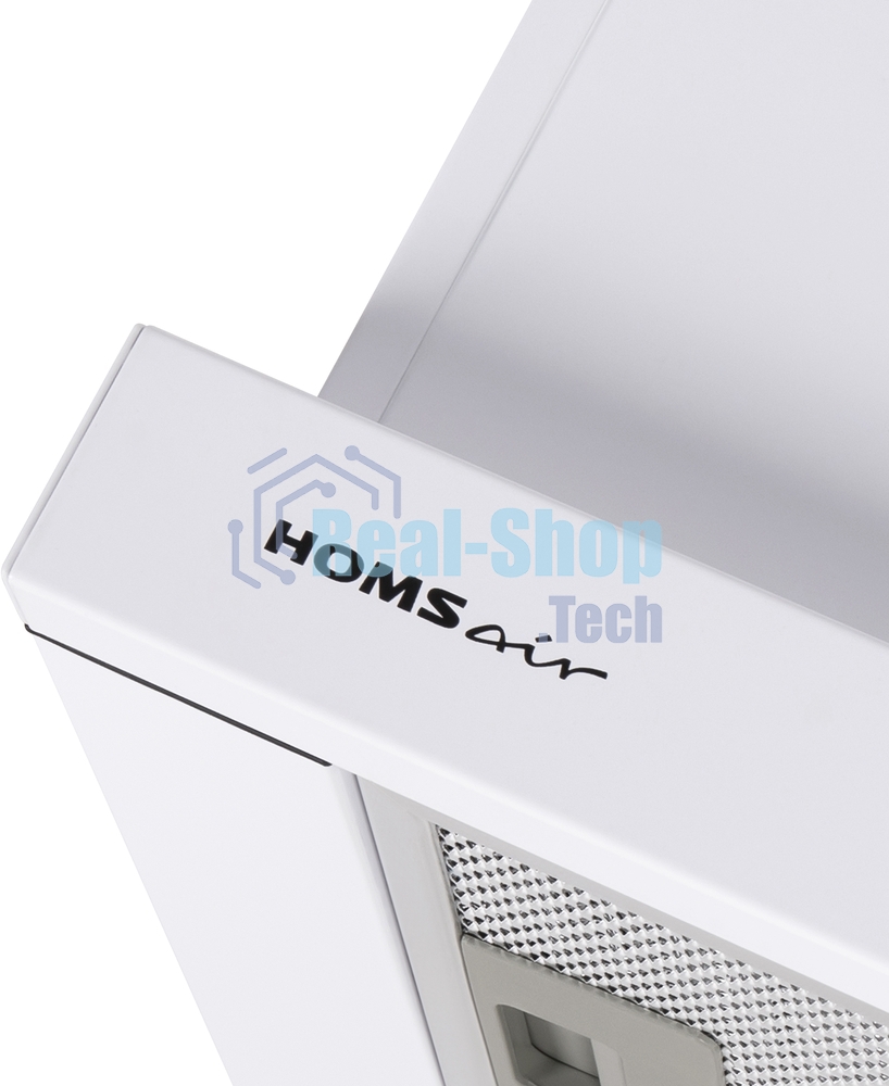 Вытяжка телескопическая HOMSair Flat 50 белый, 50 см, 520 куб. м/ч, 47 дБ