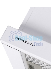 Вытяжка телескопическая HOMSair Flat 50 белый, 50 см, 520 куб. м/ч, 47 дБ