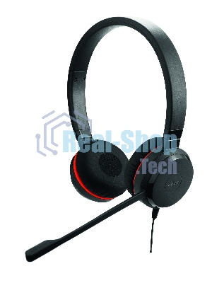 Гарнитура Jabra Evolve 20 SE Stereo MS чёрный, проводная, USB
