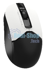 Мышь беспроводная A4Tech Fstyler FG12S белый/черный, 1200 dpi, радиоканал, USB, кнопки - 3
