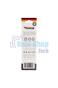 Пилка для электролобзика по металлу Kranz T118G 76 мм 25 зубьев на дюйм 0,9-1,2 мм (2 шт./уп.)