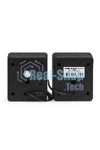 Акустическая система 2.0 ExeGate EX287057RUS Disco 140 Black (питание USB, 2х3Вт (6Вт RMS), 100-20000Гц, черный)