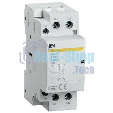 Контактор модульный КМ63-20М AC IEK MKK11-63-20
