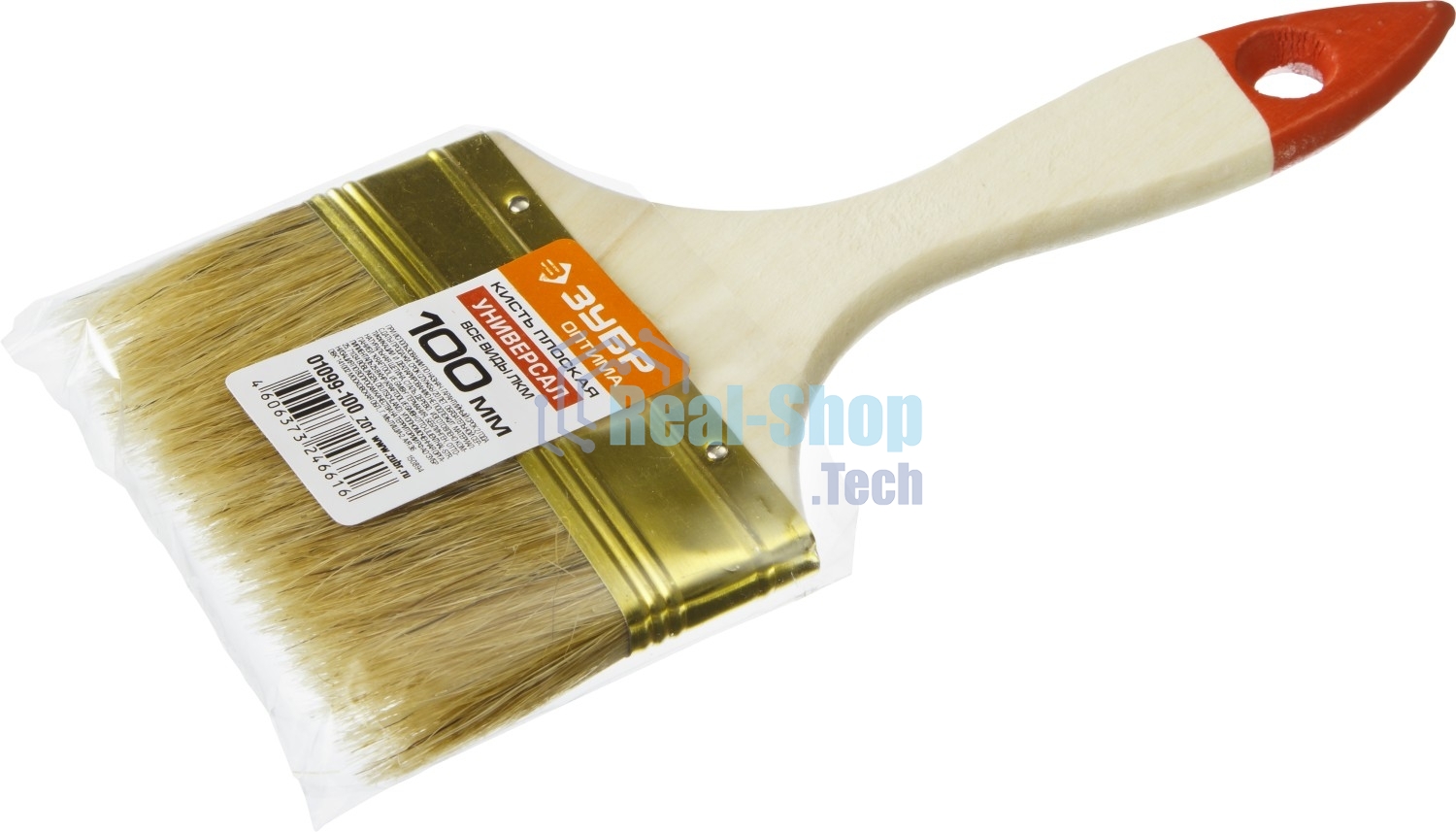 Кисть плоская Зубр 