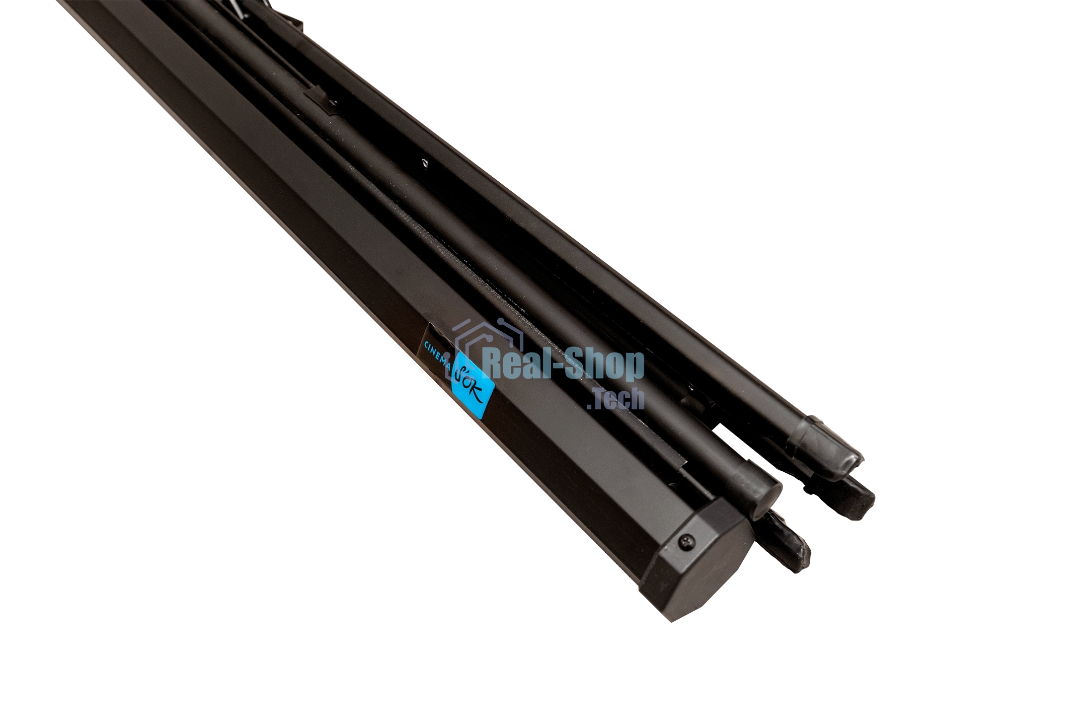 Экран 150x150 см TriScreen 1:1 напольный рулонный белый84' Matt White (MW), черный корпус