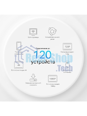Бесшовный Mesh роутер TP-Link Deco X10 (DECO X10(2-PACK)) AX1500 10/100/1000BASE-TX белый (упак.:2шт)