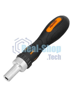 Отвертка реверсивная с набором бит, CrV, 12 шт. Sparta