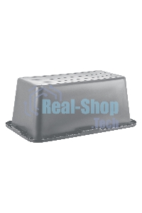 Таз прямоугольный Matrix строительный усиленный, 55 л