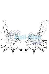 Кресло игровое Zombie GAME 17 черный, текстиль/эко.кожа, крестовина пластик