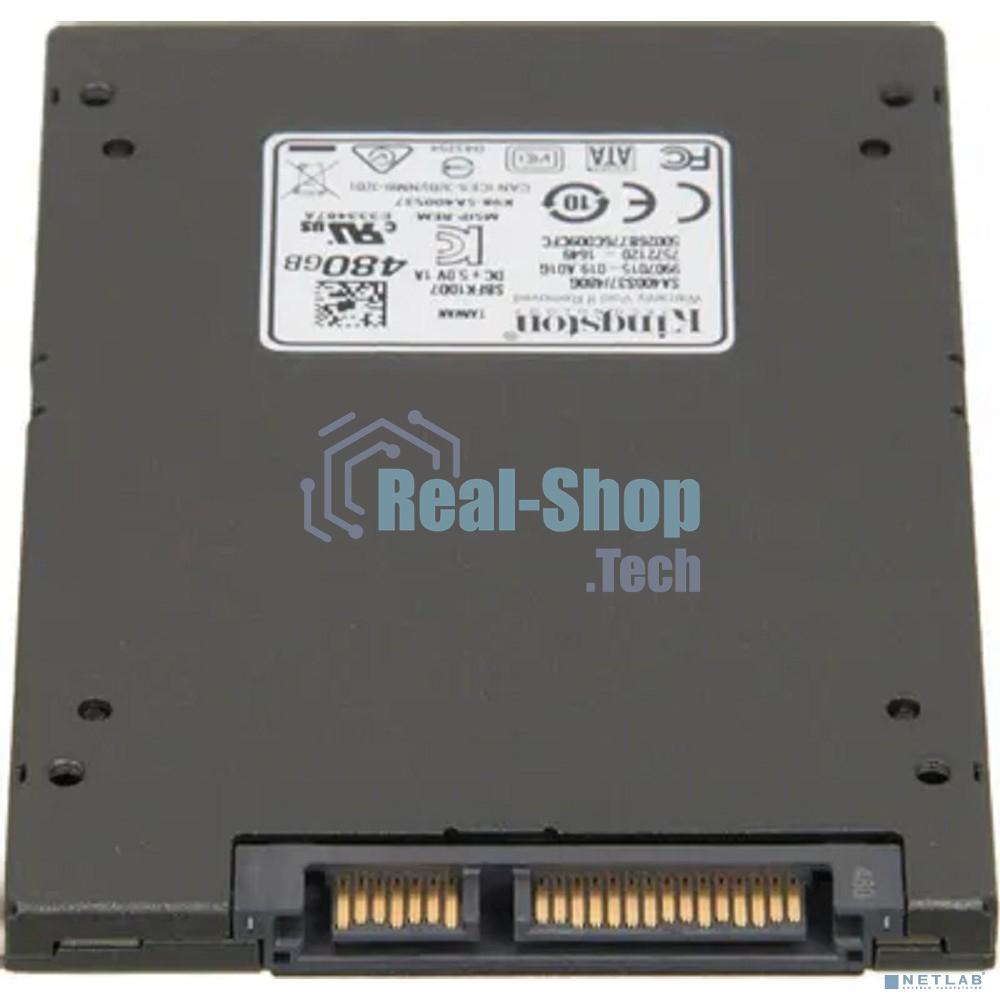 Накопитель SSD Kingston A400, 480Gb, SATA III, 2.5