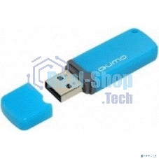 Флешка USB QUMO 8Gb, Optiva 02 синий QM8GUD-OP2-blue