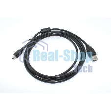 Кабель для зарядки Mini USB-B(m)-USB-A(m), 1.8m черный