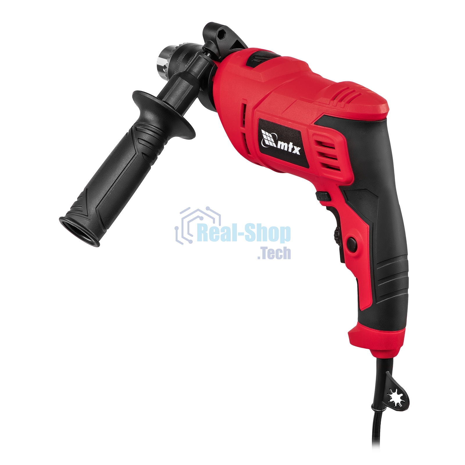 Дрель ударная MTX MID-750, 750 Вт, 0-3000 об/мин, 0-48000 уд/мин