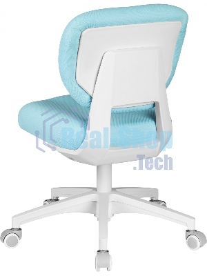 Кресло Cactus CS-CHR-3594BL голубой, ткань, 75 кг, механизм качания