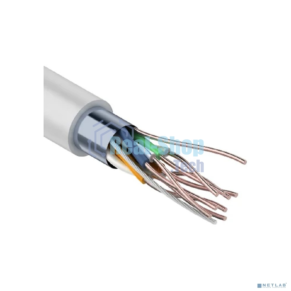 Кабель FTP PROconnect 4PR 24AWG, CCA, cat.5e, PVC, серый, бухта 25 м