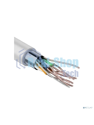 Кабель FTP PROconnect 4PR 24AWG, CCA, cat.5e, PVC, серый, бухта 25 м