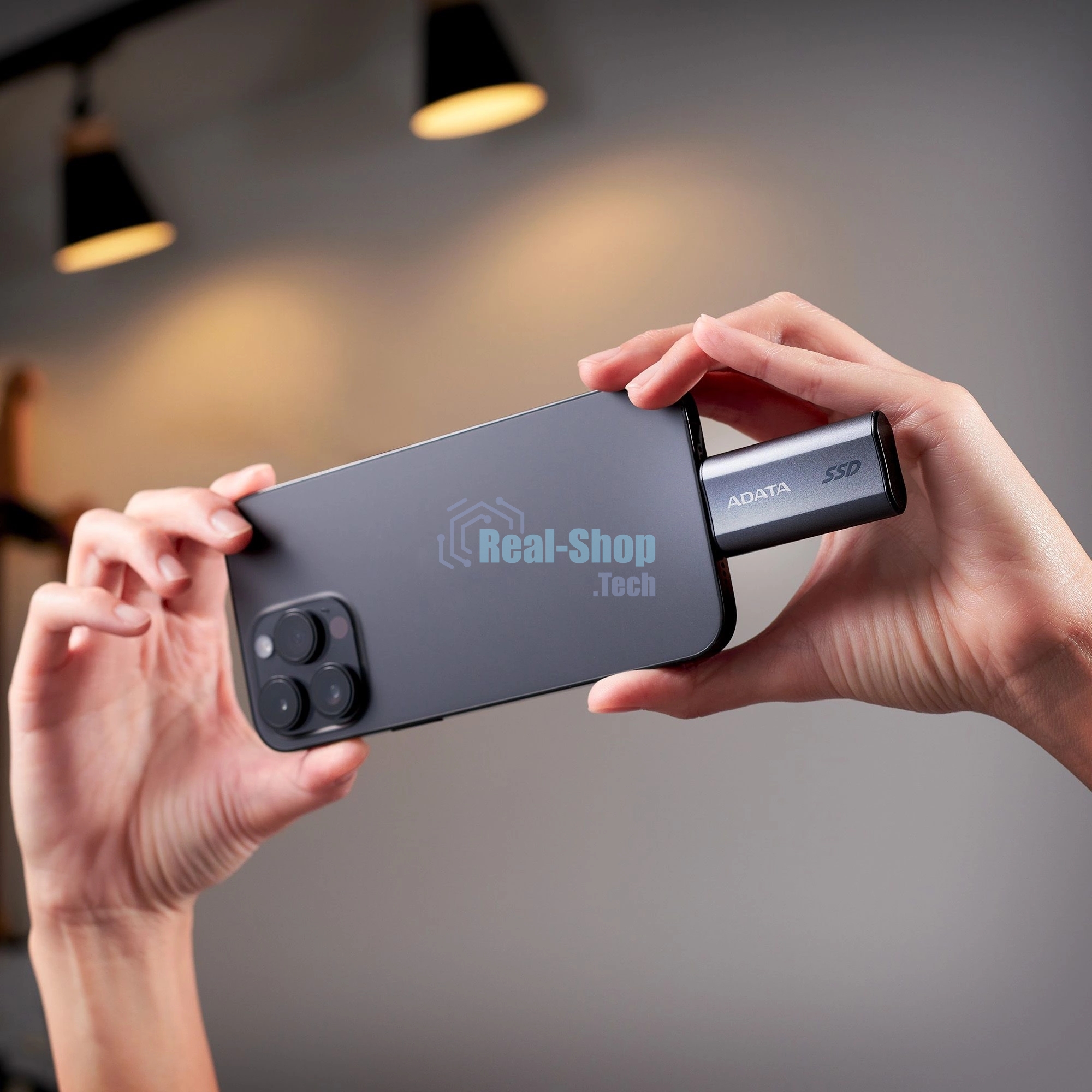 Внешний SSD ADATA SC750, 500 Gb, USB 3.2 Gen 2 Type-C, R/W 1050/1000, черный