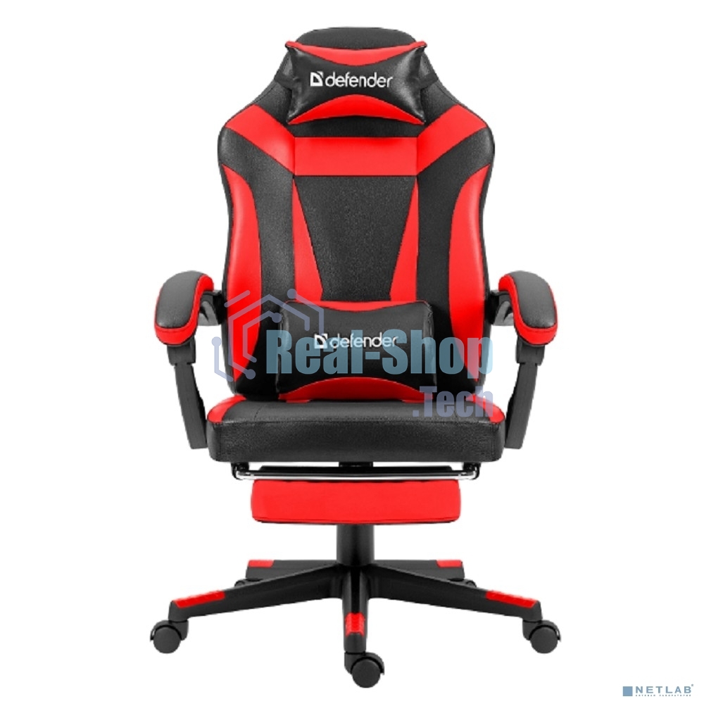 Кресло игровое Defender CRUISER BLACK/RED PU