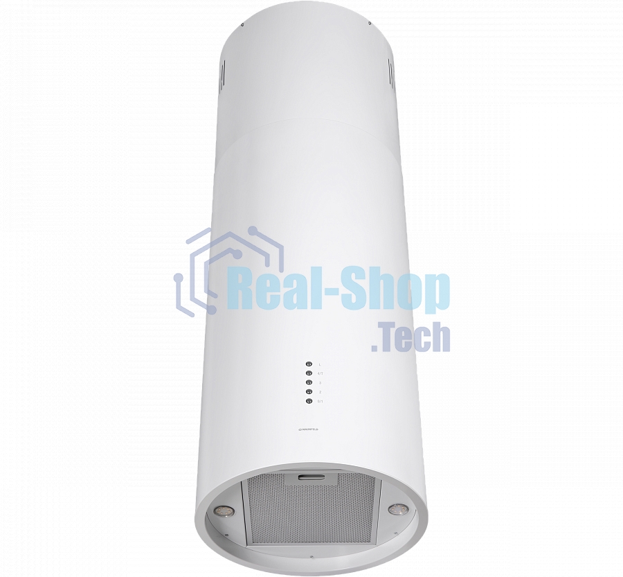 Вытяжка островная Maunfeld Lee Isla 39 белый, 38 см, 1000 куб. м/ч, 52 дБ