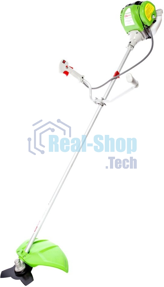 Триммер бензиновый RedVerg RD-GB435 1,0кВт/1,3л.с; 31 куб.см, бенз. 4х тактный, прямая неразъемная штанга, велосипедная рукоятка, диск 3х лоп.- 255х25,4мм; леска-2,0мм; наплечный ремень; вес-8,4кг.