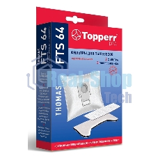 Комплект фильтров Topperr FTS 64 д/пылесосов Thomas HYGIENE-BOX 1135