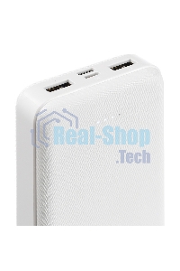 Портативный аккумулятор Buro T4-10000 Li-Pol 10000mAh 2A+1A белый 2xUSB