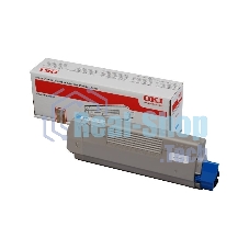 Картридж лазерный Oki C610 6K (cyan)