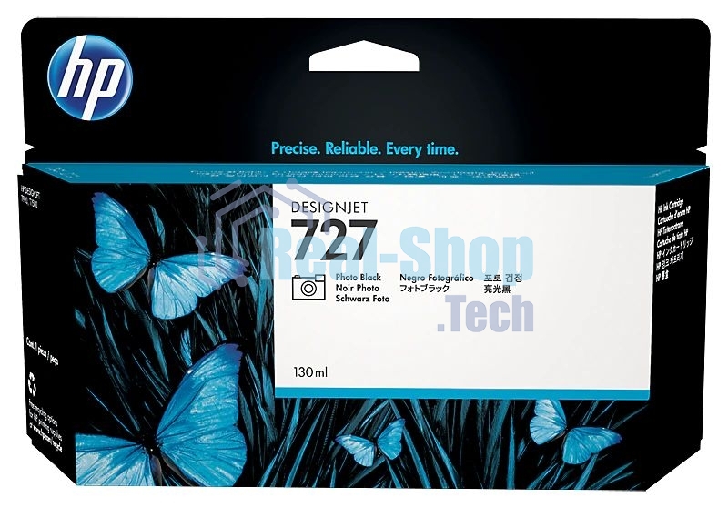 Картридж струйный HP 727 B3P23A черный для HP DJ T920/T1500 (130мл)