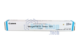 Тонер лазерный Canon TONER T01 голубой (59 500 стр.) для Canon imagePRESS C710, C810, C910