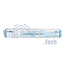 Тонер лазерный Canon TONER T01 голубой (59 500 стр.) для Canon imagePRESS C710, C810, C910