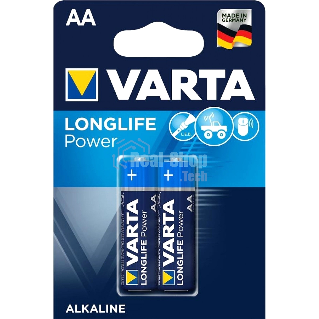 Батарейка VARTA HIGH ENERGY AA бл 2 04906121412