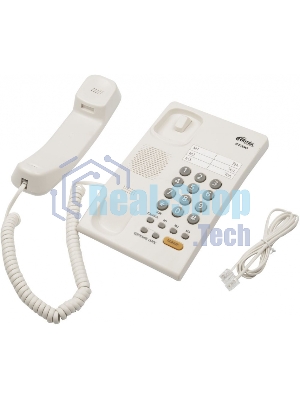 Телефон проводной Ritmix RT-330 белый