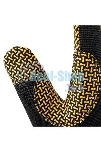 Перчатки универсальные Denzel 67999 силиконовое нанесение, размер 9