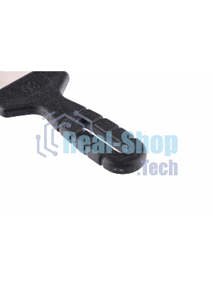 Шпательная лопатка из нержавеющей стали Сибртех, 80 мм, пластмассовая ручка