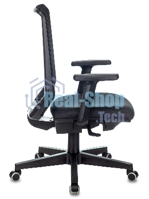 Кресло Бюрократ EXPERT TW-01 черный, сетка, подголовник