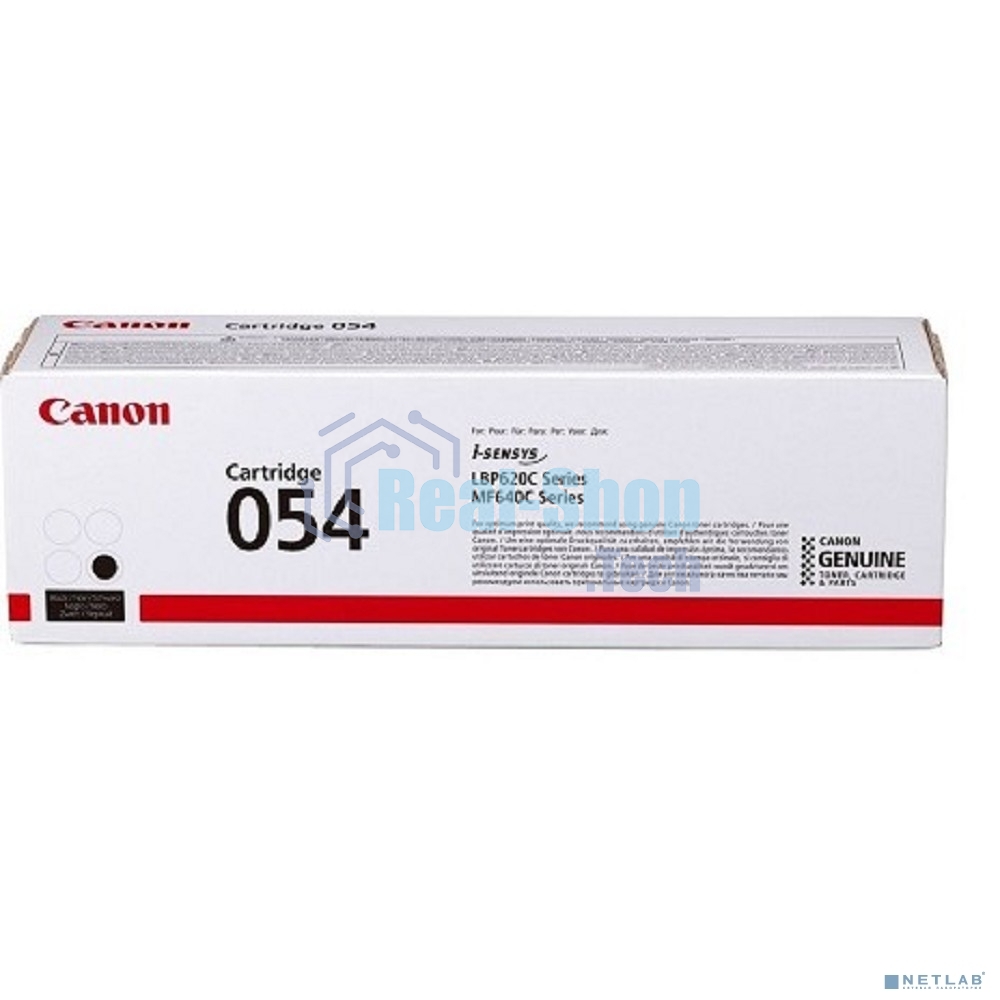 Картридж лазерный Canon 054 BK 3024C002 черный (1500 стр.) для Canon MF645Cx/MF643Cdw/MF641Cw/LBP623Cdw/621Cw