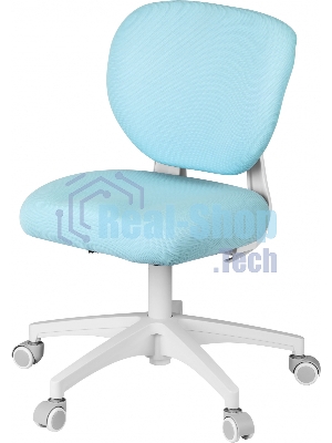 Кресло Cactus CS-CHR-3594BL голубой, ткань, 75 кг, механизм качания