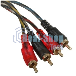 Кабель Ural КМ 4RCA МТ5М 5м (упак.:1шт)