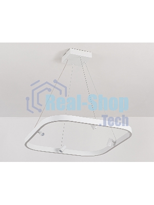Подвесной светодиодный светильник Ambrella light FL5802/1+4 WH белый 50W 3000K/4200K/6400K 600*600*1200 (без ПДУ)
