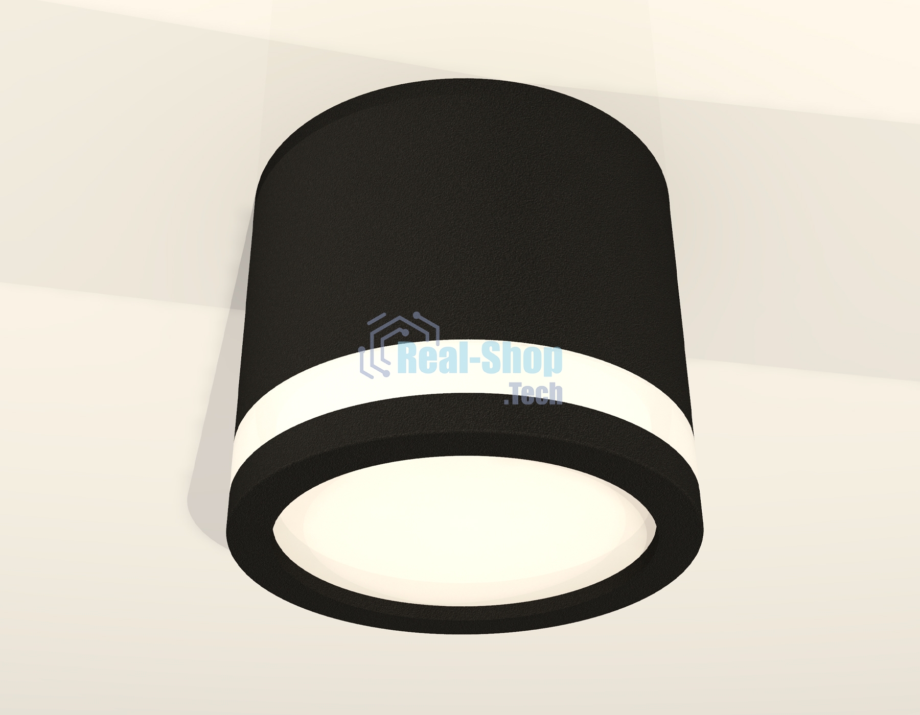 Светильник Ambrella Light XS8111003 SBK/FR черный песок/белый матовый GX53 (C8111, N8415)