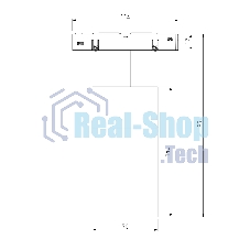 Трековый светильник Slim Magnetic 20W 4200K Comfi (чёрный) (?800мм) 85187/01