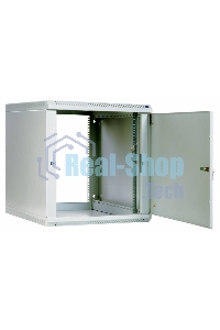 Шкаф настенный ЦМО ШРН-Э-9.500.1 9U 600x520 мм пер. дв. стал. лист несъемные бок. пан. серый