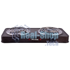 Плита настольная электрическая АКСИНЬЯ КС-007 спираль двухконфорочная коричневая (6): (РОССИЯ) Плита настольная электрическая АКСИНЬЯ КС-007 спираль двухконфорочная коричневая (6): (РОССИЯ)