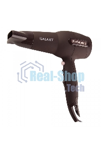 Фен для волос профессиональный Galaxy Line GL 4310, коричневый,2000 Вт, 2 скорости, 3 температурных режима, функция 
